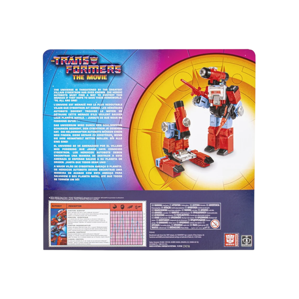 Transformers - Retro The Transformers: The Movie Perceptor