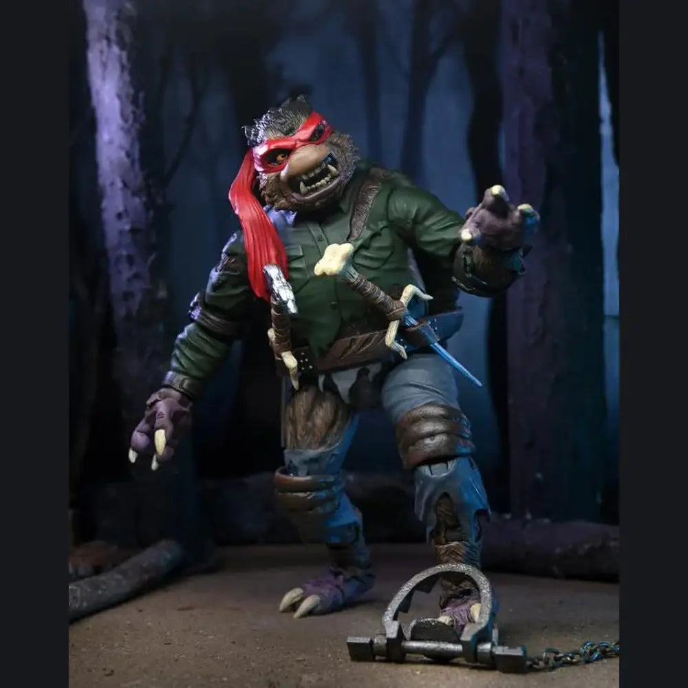 Universal Monsters x TMNT Ultimate Raphael as Wolfman
