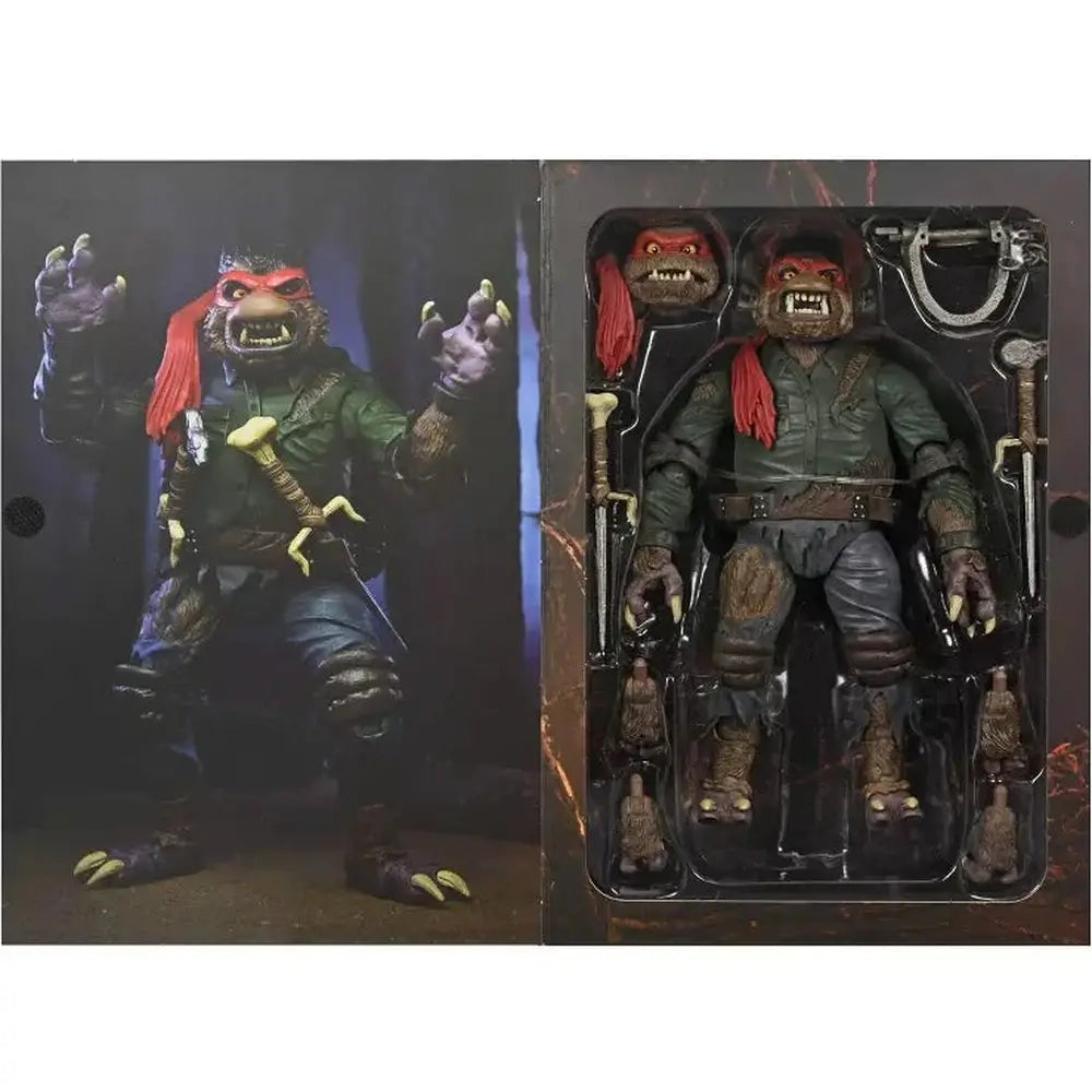Universal Monsters x TMNT Ultimate Raphael as Wolfman