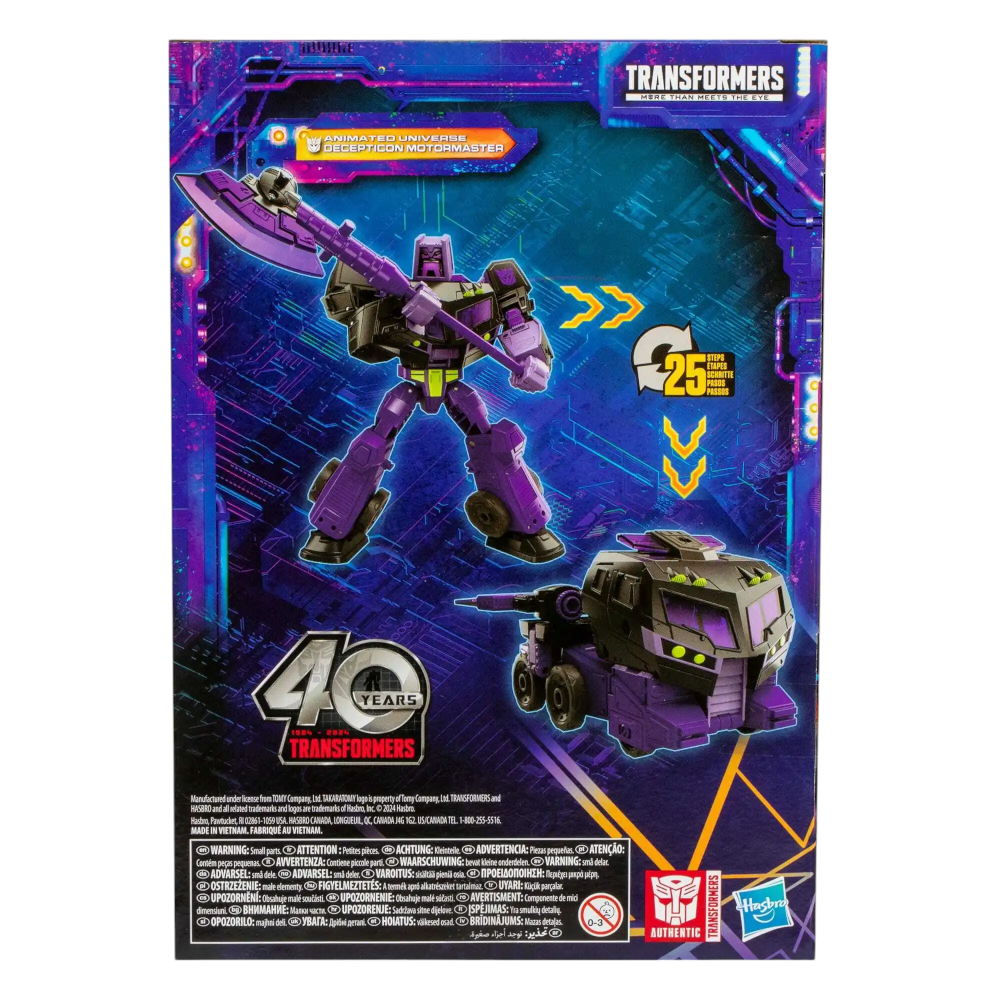 Transformers Legacy United Voyager Animated Universe Decepticon Motormaster