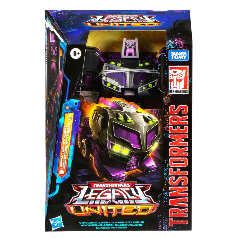Transformers Legacy United Voyager Animated Universe Decepticon Motormaster