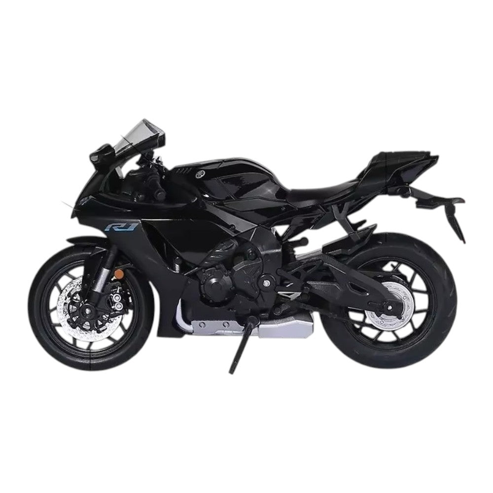 Yamaha YZF-R1 Negro Luces y Sonido 1/12