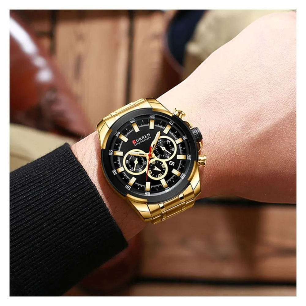 Reloj Curren Dorado