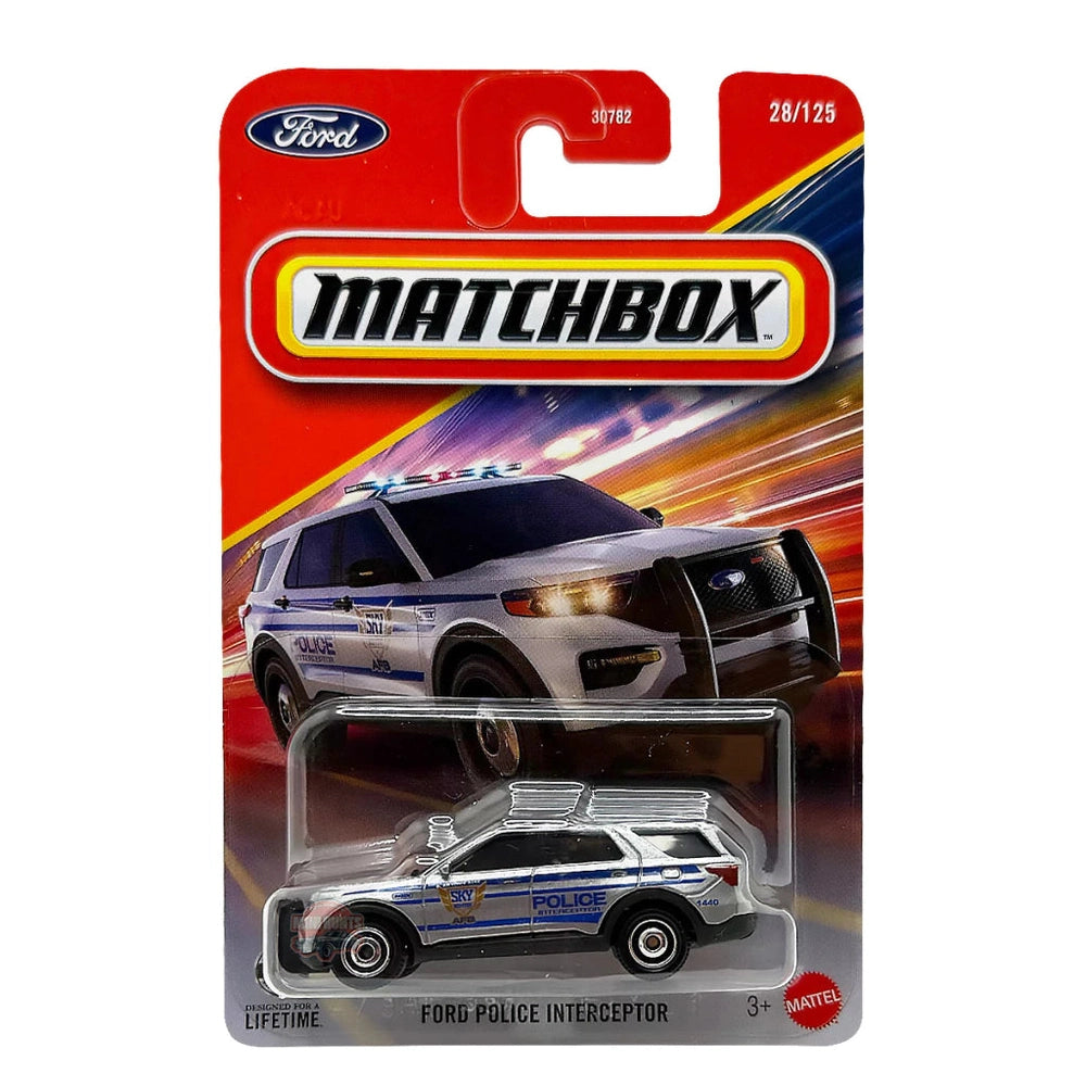 Matchbox Ford Police Interceptor 1/64