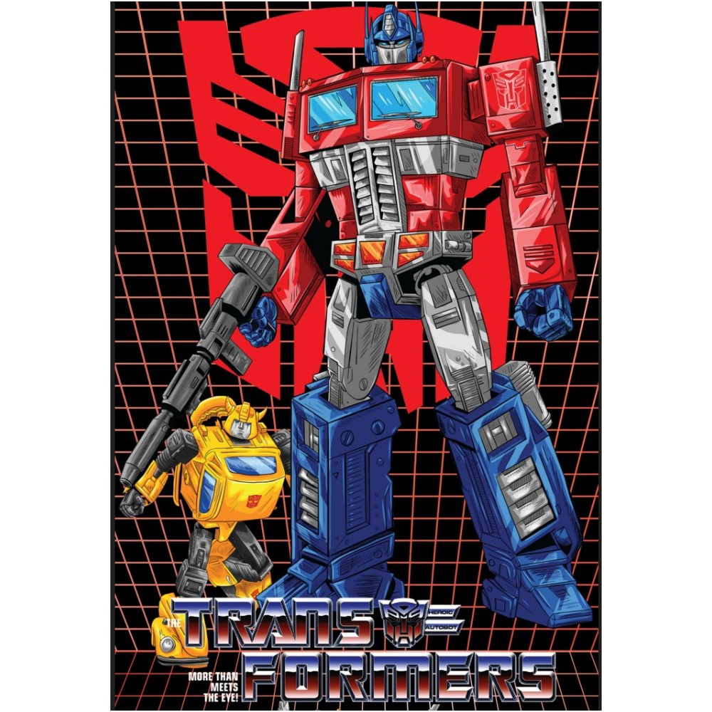 Transformers Optimus Prime & Bumblebee Afiche Cuadro