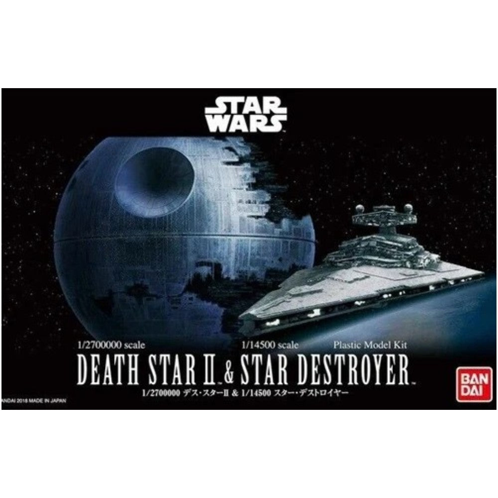 Star Wars 1/2,700,000 Death Star II & 1/14,500 Star Destroyer Model Kit