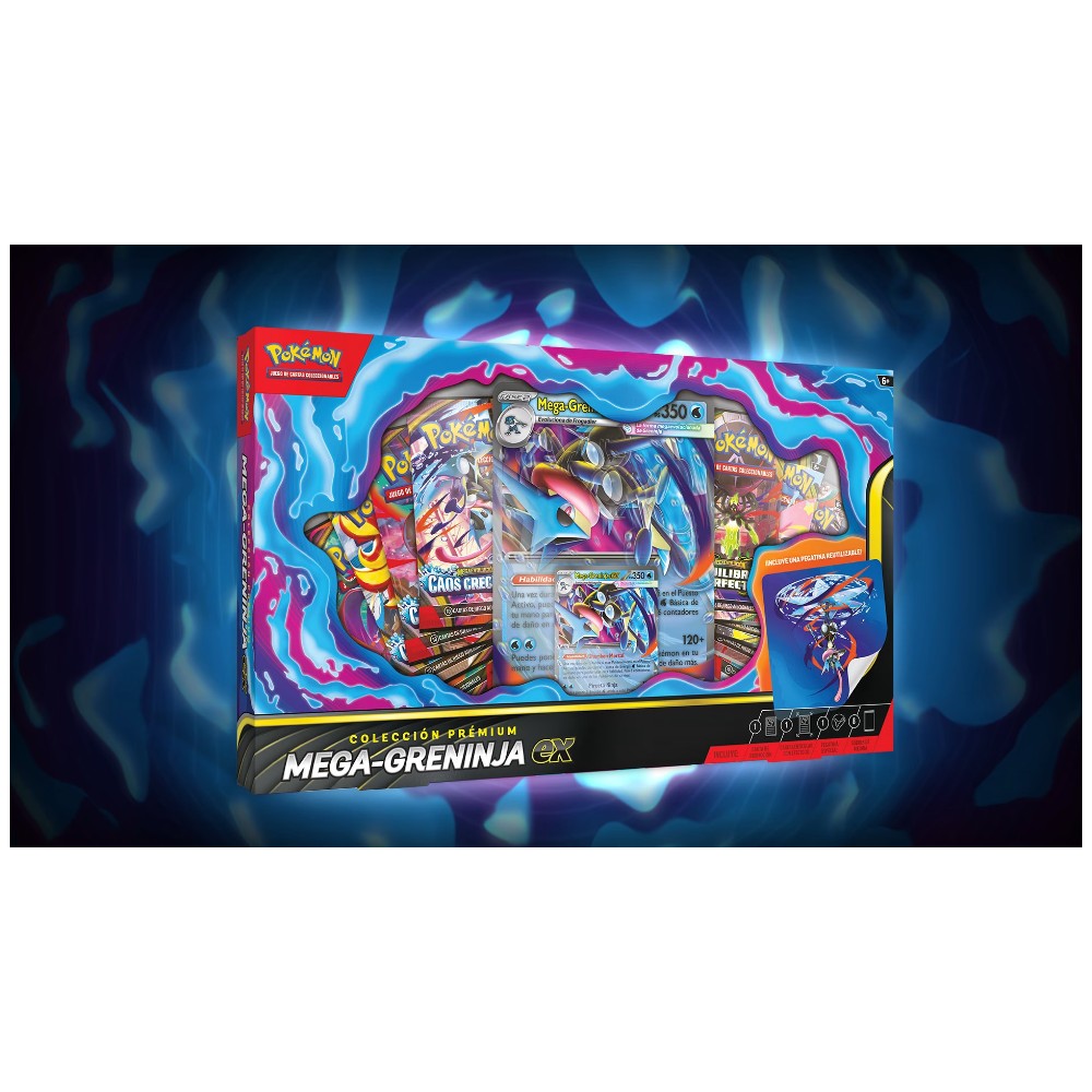 Pokémon TCG: Colección Premium Mega Greninja Ex (Español)