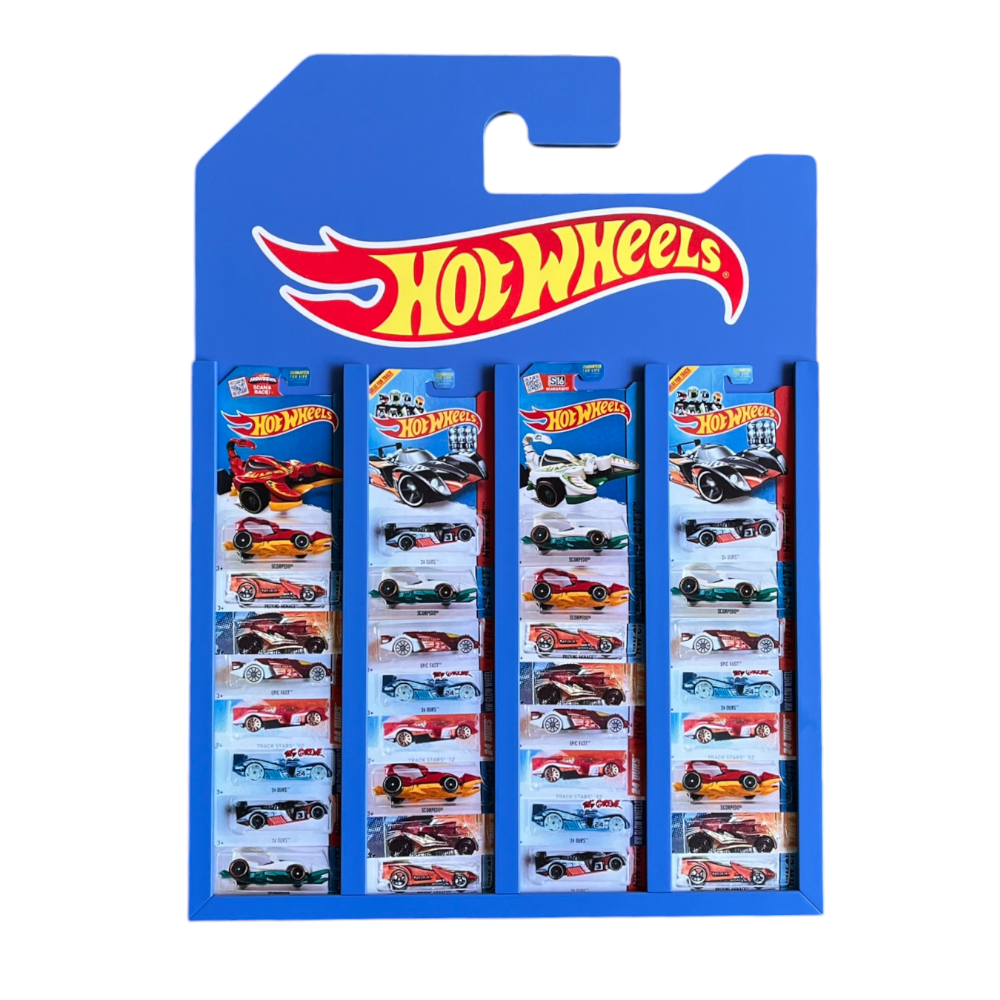 Hot Wheels Exhibidor Deluxe 32 Piezas