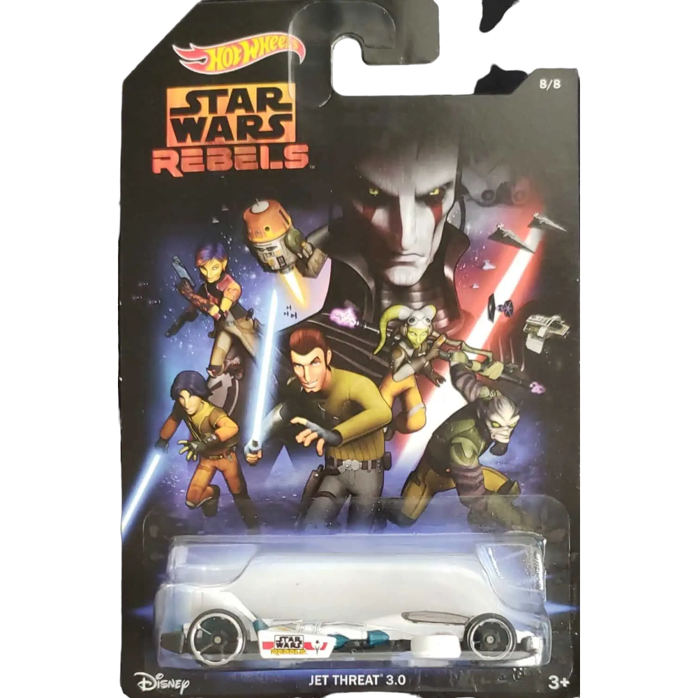 Hot Wheels Character Cars - Star Wars Rebels: Jet Threat 3.0 1/64