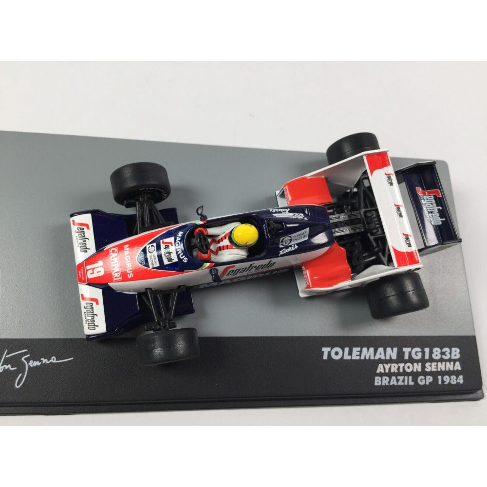F1 Toleman TG184 #19 1984 - Ayrton Senna 1/43