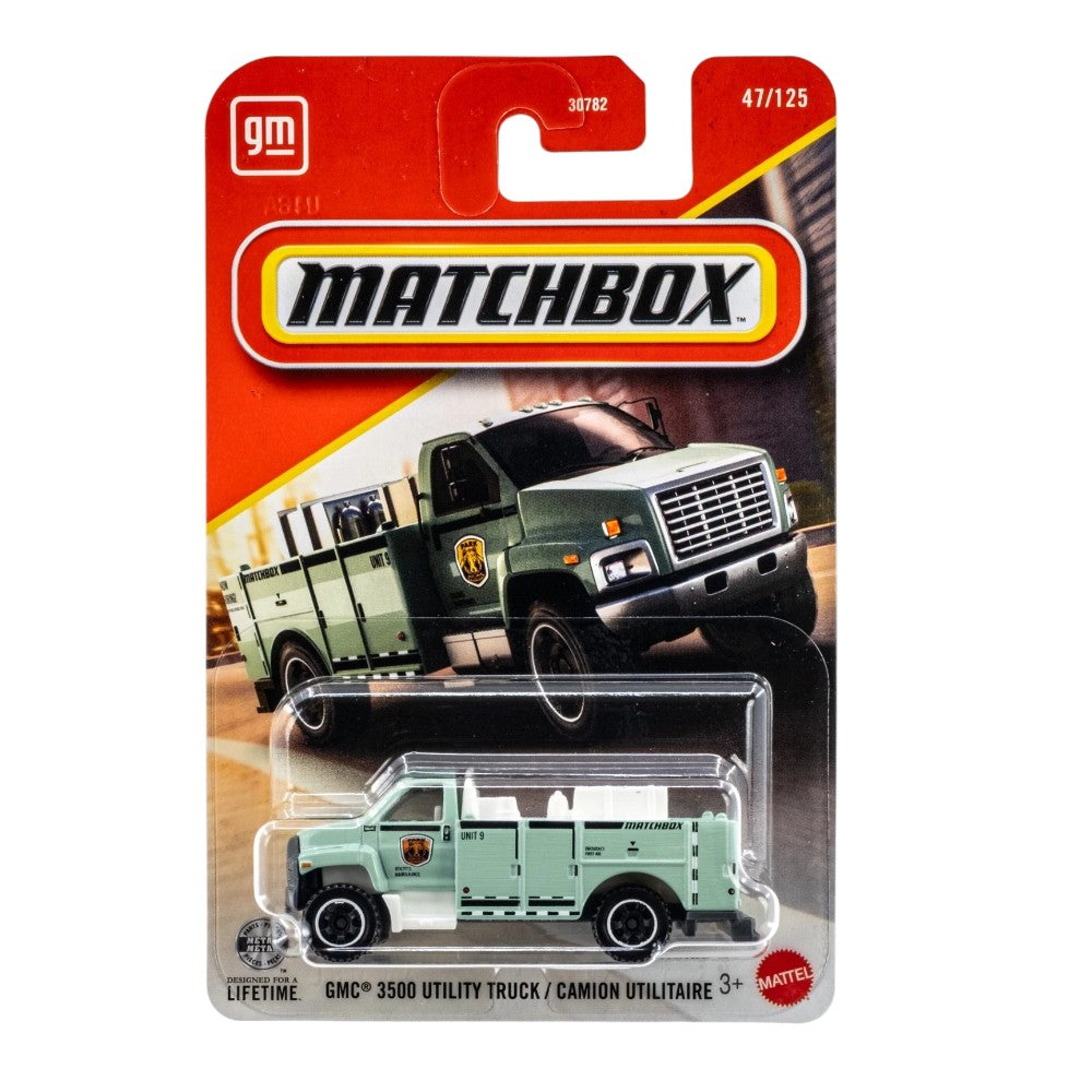 Matchbox GMC 3500 Utility Truck 1/64