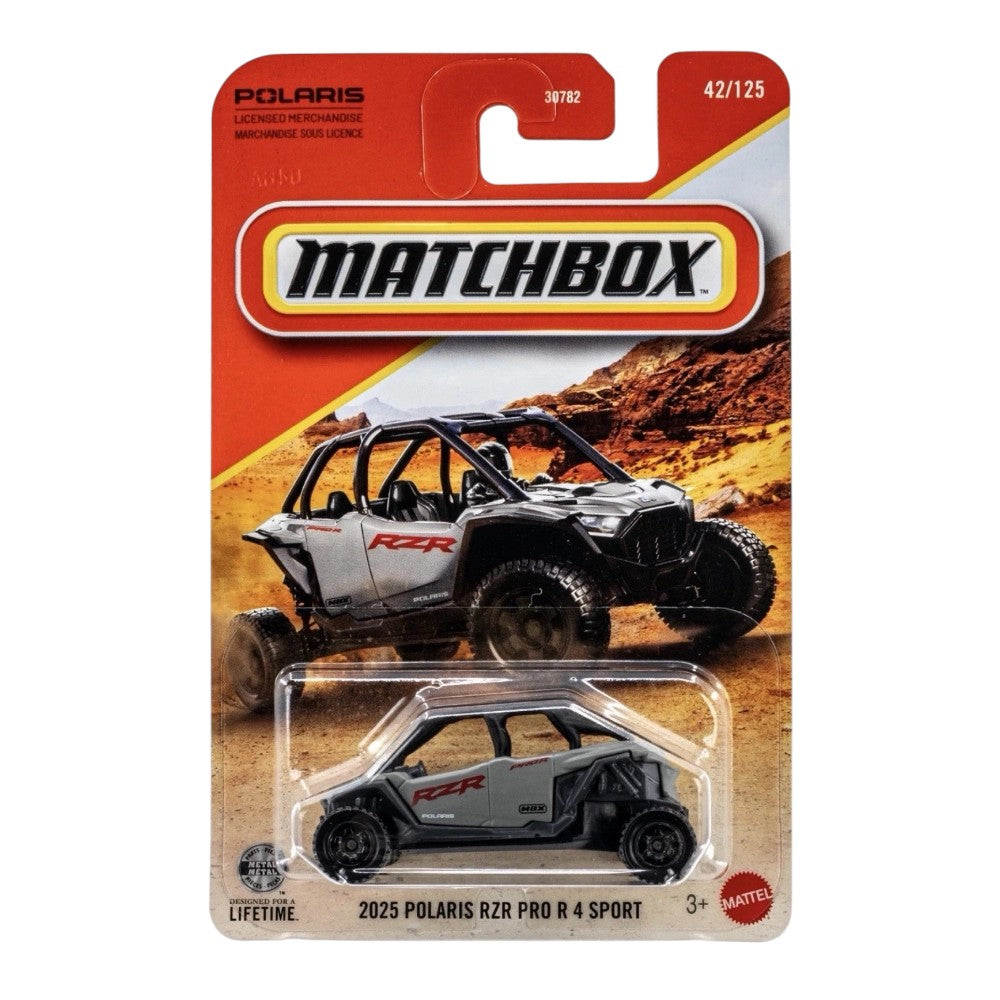 Matchbox 2025 Polaris RZR Pro R 4 Sport 1/64