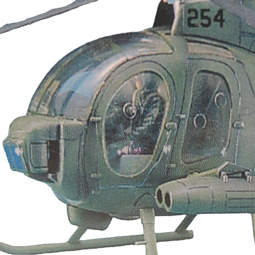 Hughes 500D Tow Defender Model Kit 1/48