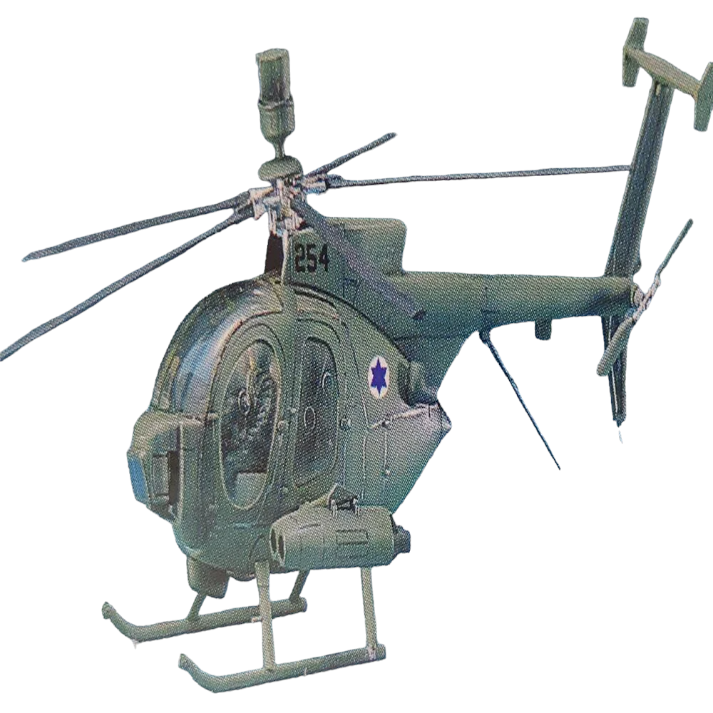 Hughes 500D Tow Defender Model Kit 1/48