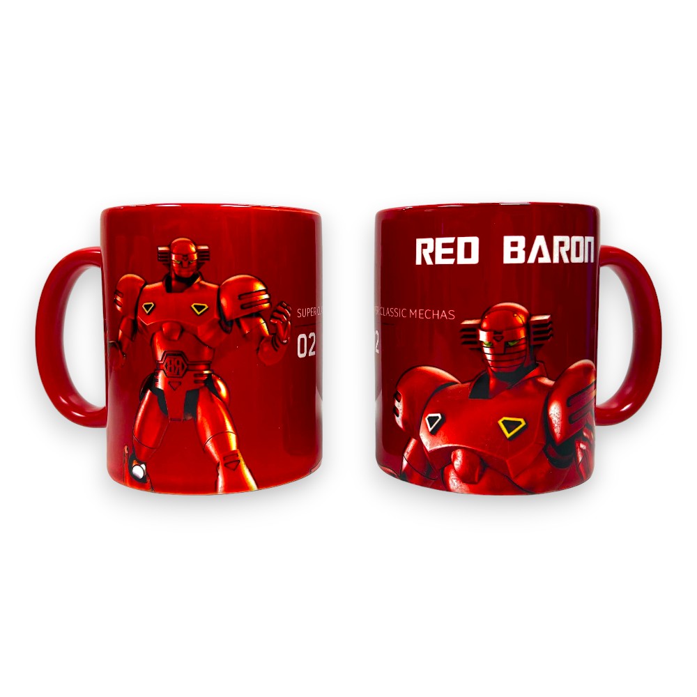 Mug Super Classic Mechas 02 - Red Baron "El Baron Rojo"