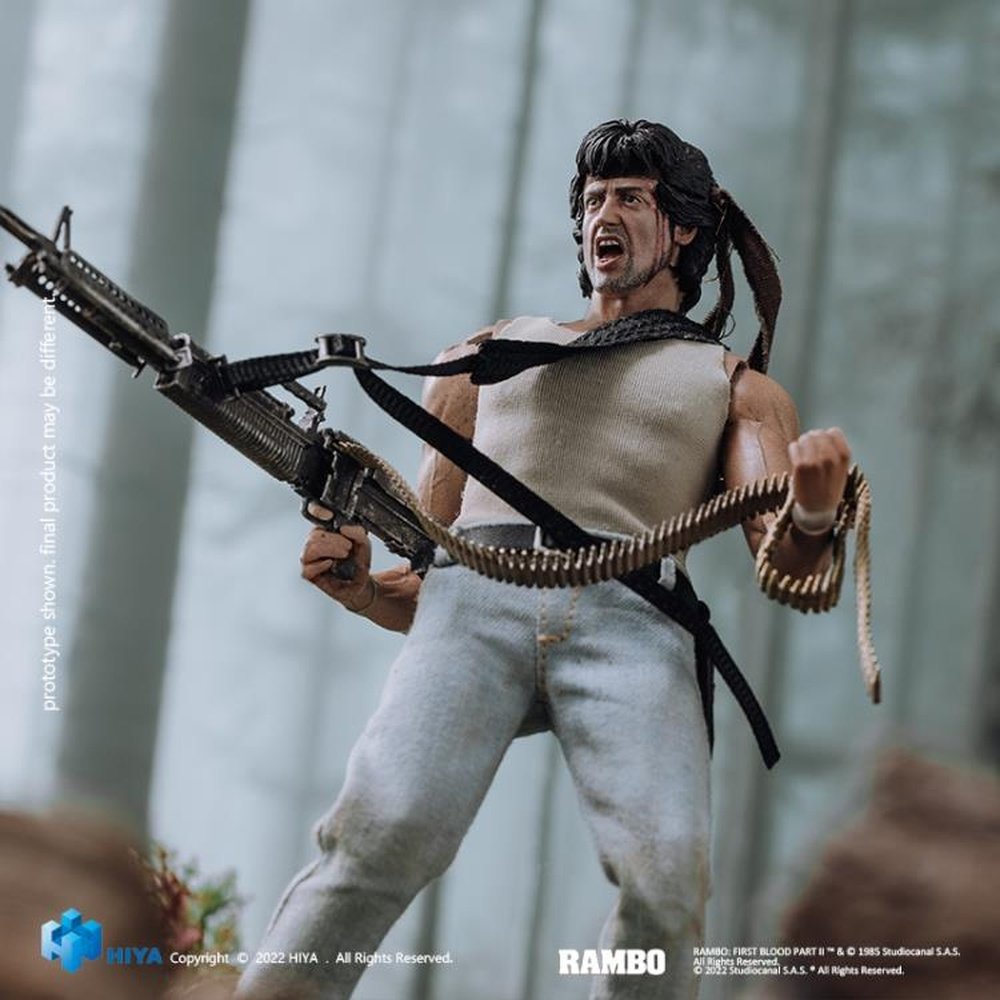 First Blood Exquisite Super Series John Rambo PX Previews Exclusive 1/12
