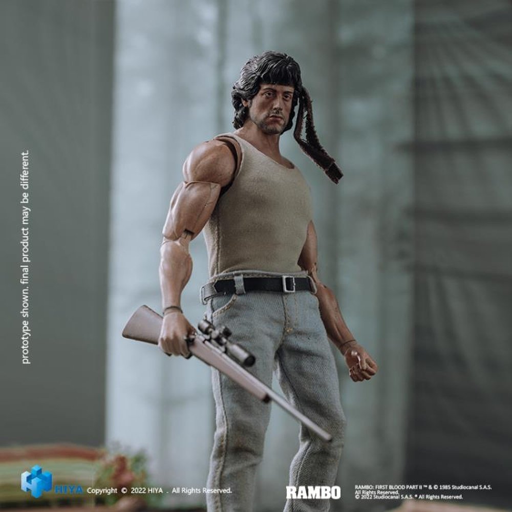 First Blood Exquisite Super Series John Rambo PX Previews Exclusive 1/12