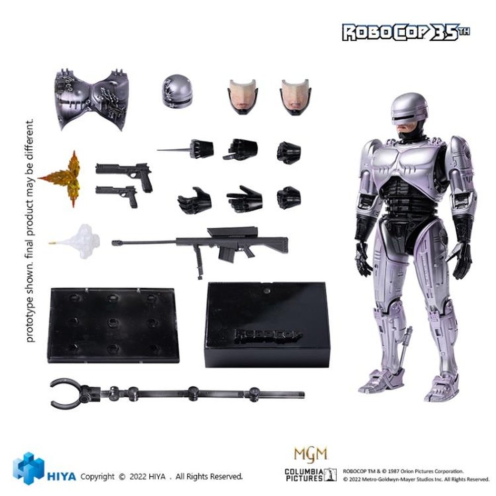 RoboCop 1987 35th Anniversary RoboCop Die-cast PX Preveiws Exclusive 1/12