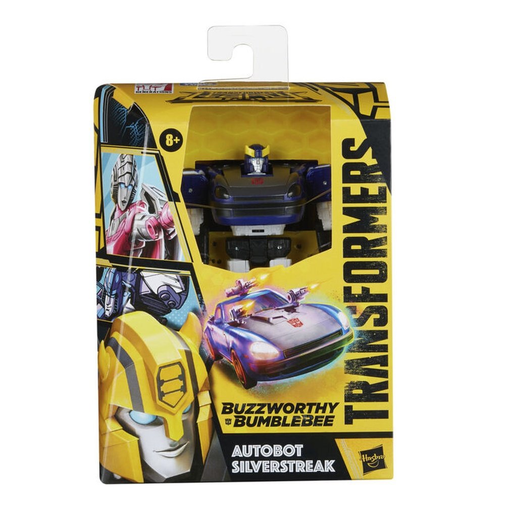 Transformers Legacy Buzzworthy Bumblebee Deluxe Class Silverstreak
