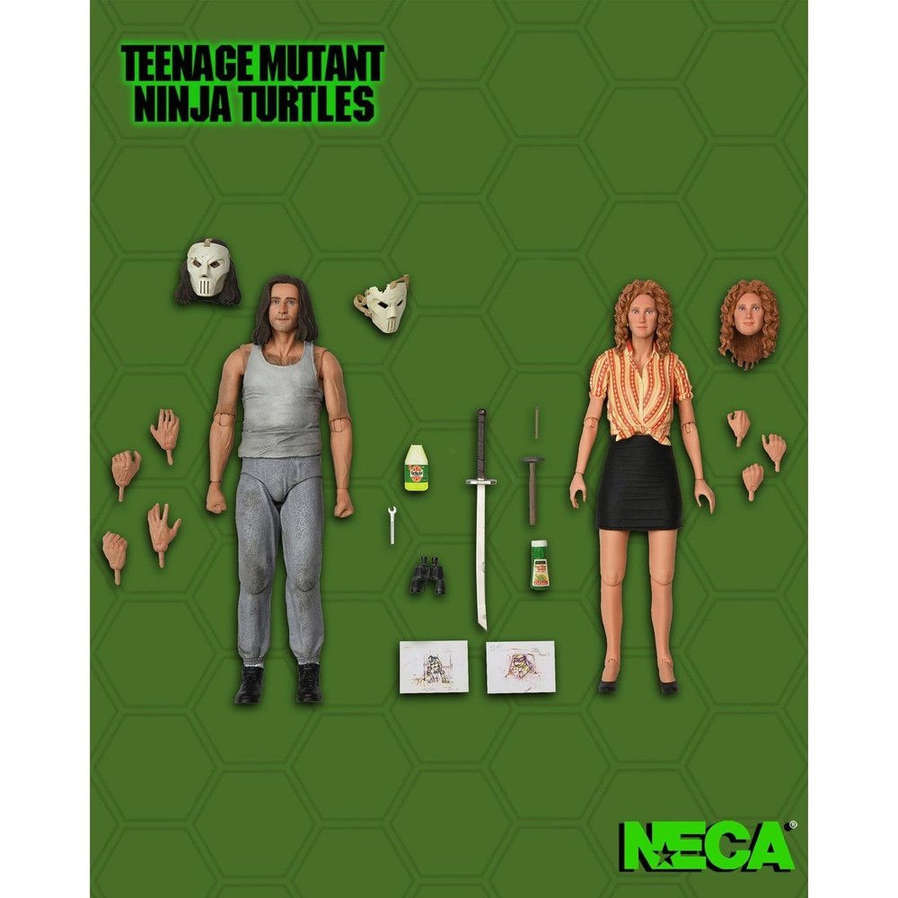 TMNT Movie - April O'neil & Casey Jones 2-Pack