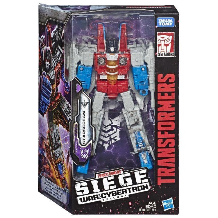 Transformers War for Cybertron: Siege Voyager Starscream