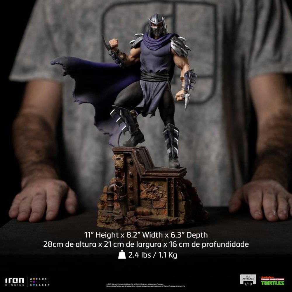 TMNT Battle Diorama Series Shredder Art Scale 1/10