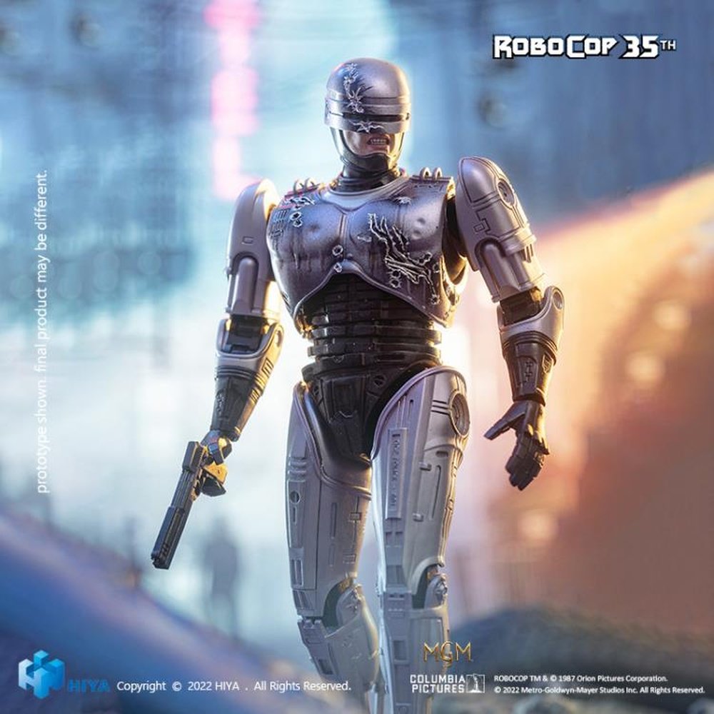 RoboCop 1987 35th Anniversary RoboCop Die-cast PX Preveiws Exclusive 1/12