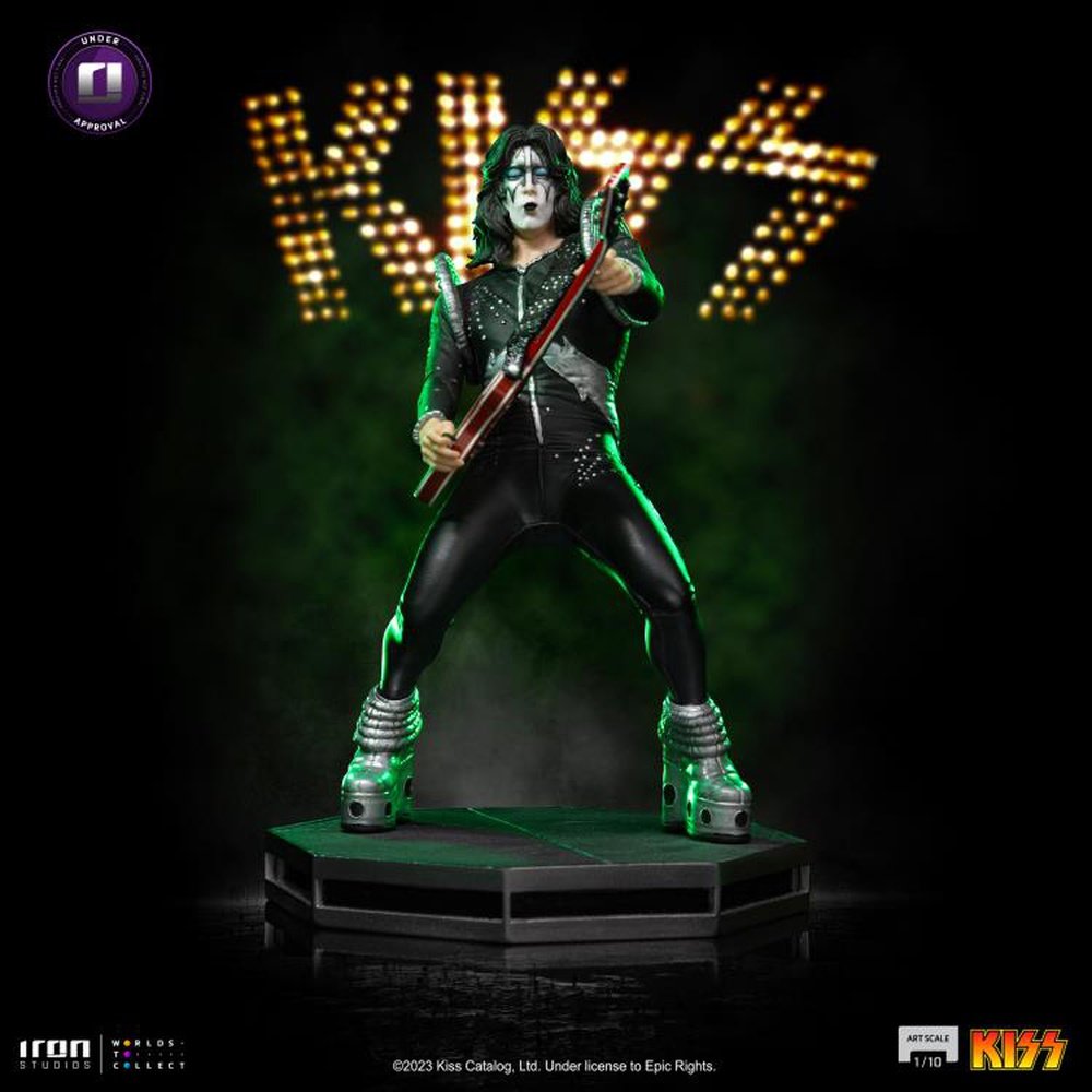 KISS Ace Frehley Spaceman Art Scale Limited Edition 1/10