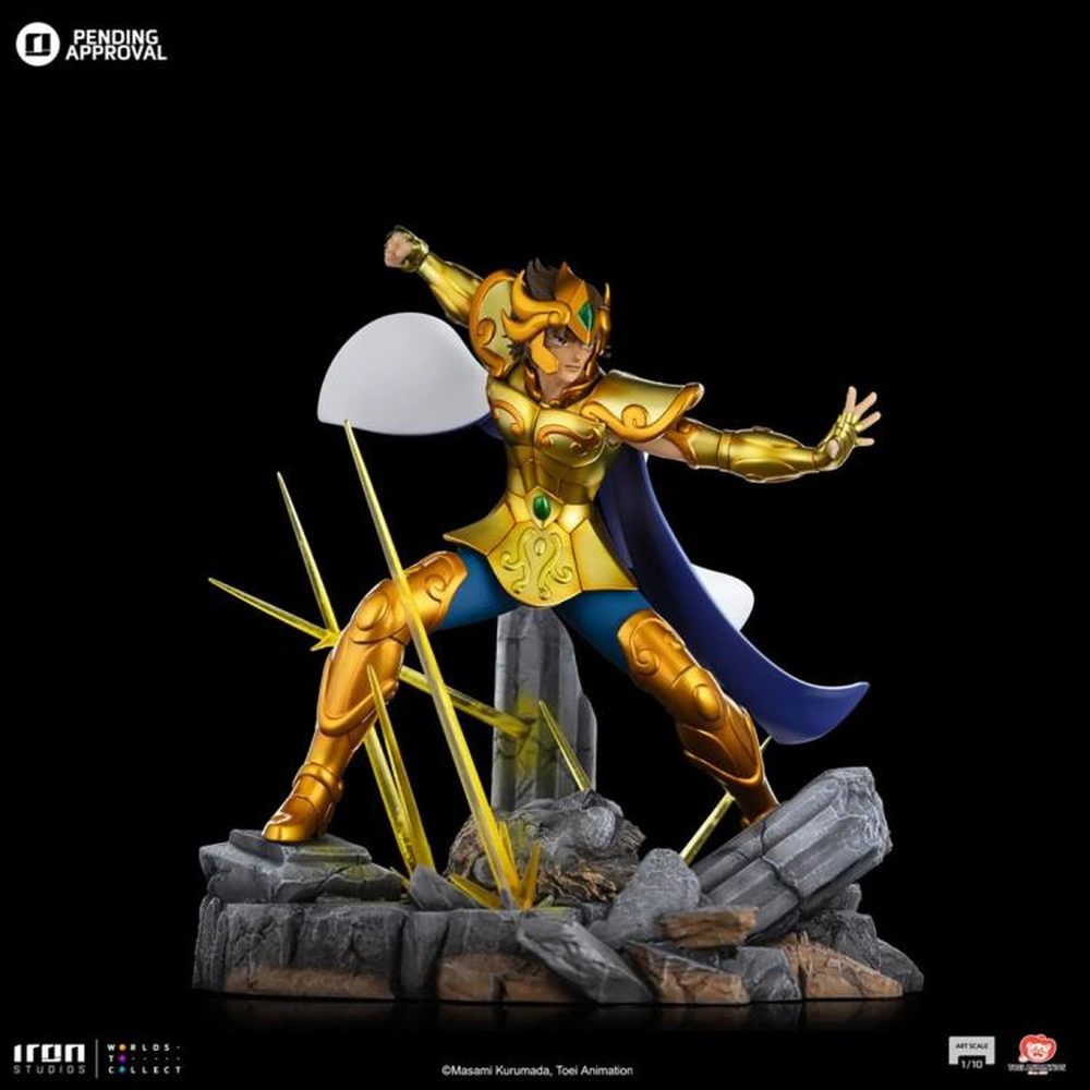 Saint Seiya Leo Aiolia Art Scale Limited Edition 1/10