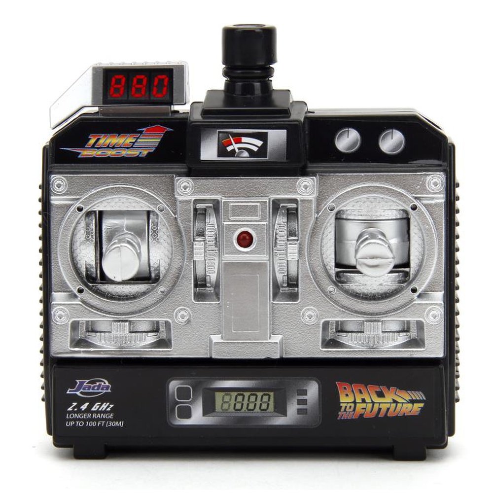 Hollywood Rides: Back to the Future Delorean Time Machine Control Remoto 1/16