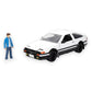 Initial D - Toyota Trueno AE86 & Takumi 1/24