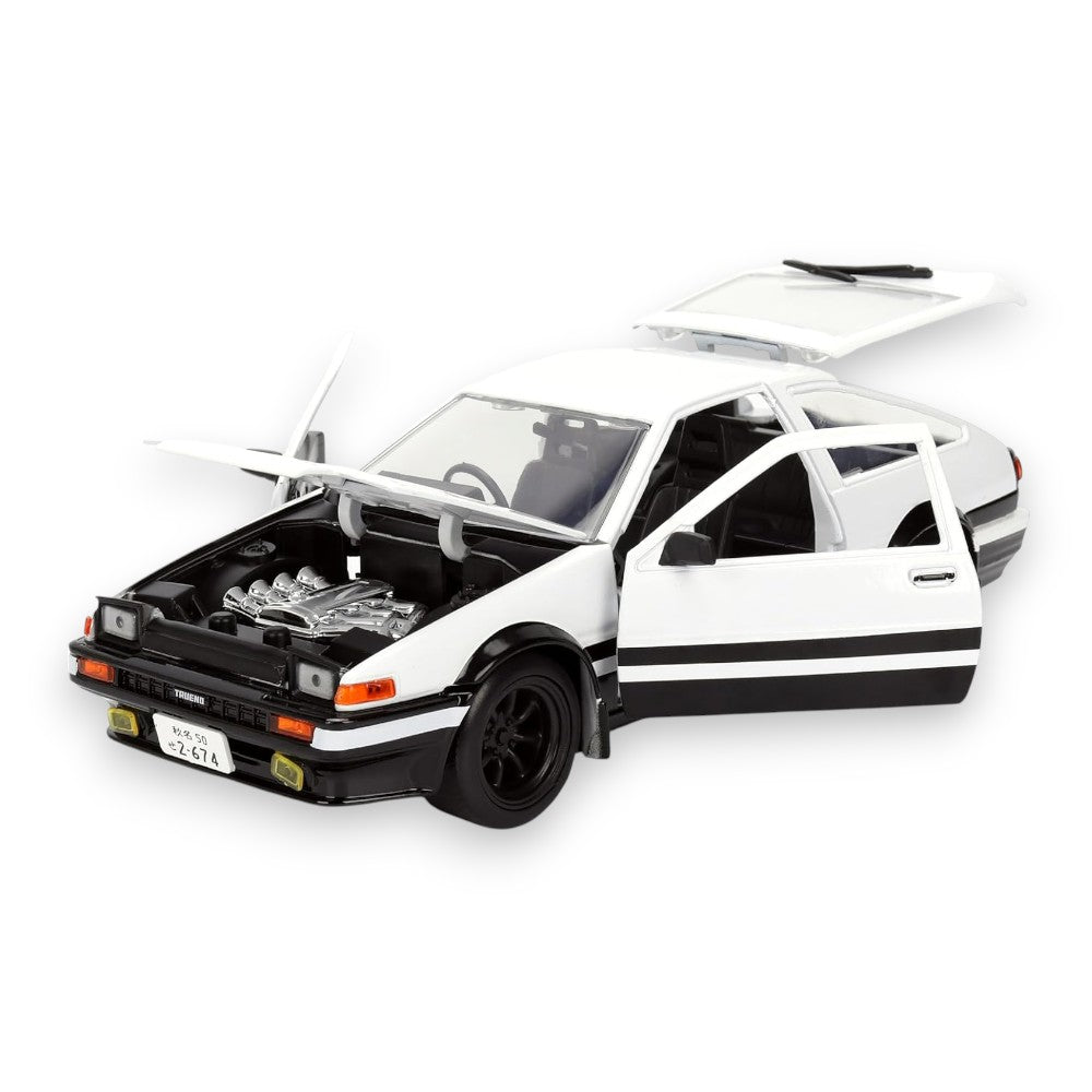 Initial D - Toyota Trueno AE86 & Takumi 1/24