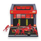 F1 Diorama Garage Pit Stop & Ferrari SF-24 2024 #55 Carlos Sainz 1/43
