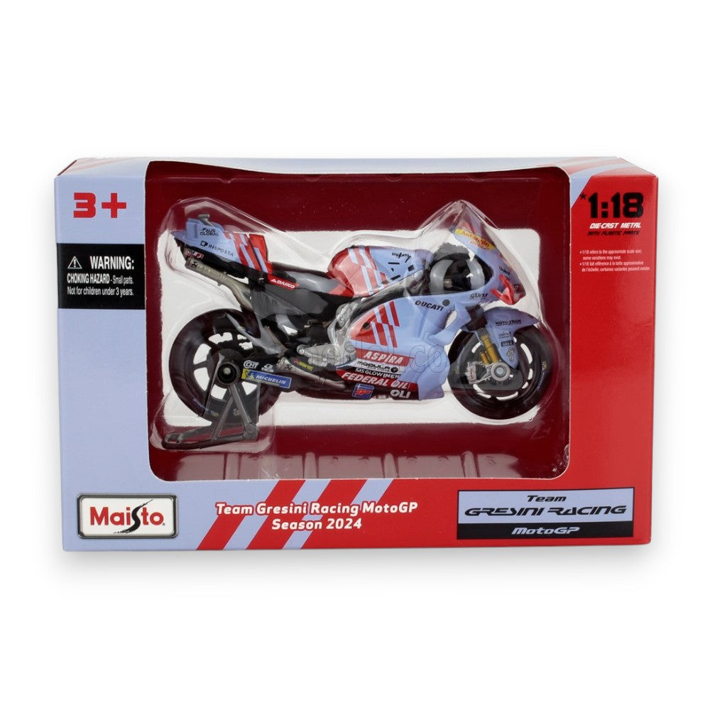 MotoGP - Ducati Desmosedici GP23 Team Gresini Racing #93 Marc Marquez 2024 1/18