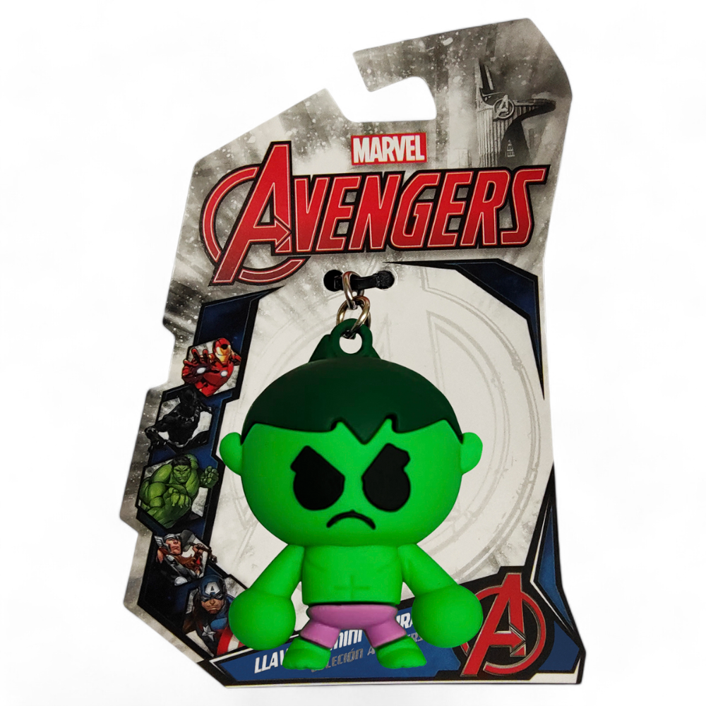 Marvel Avengers Hulk Llavero Silicona