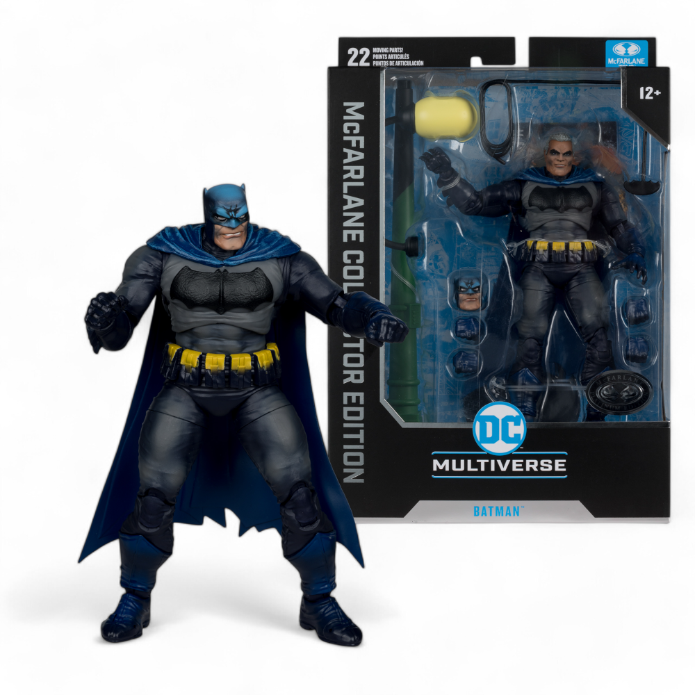 DC Multiverse - The Dark Knight Returns - Batman Battle Damage Blue Platinum Ver.