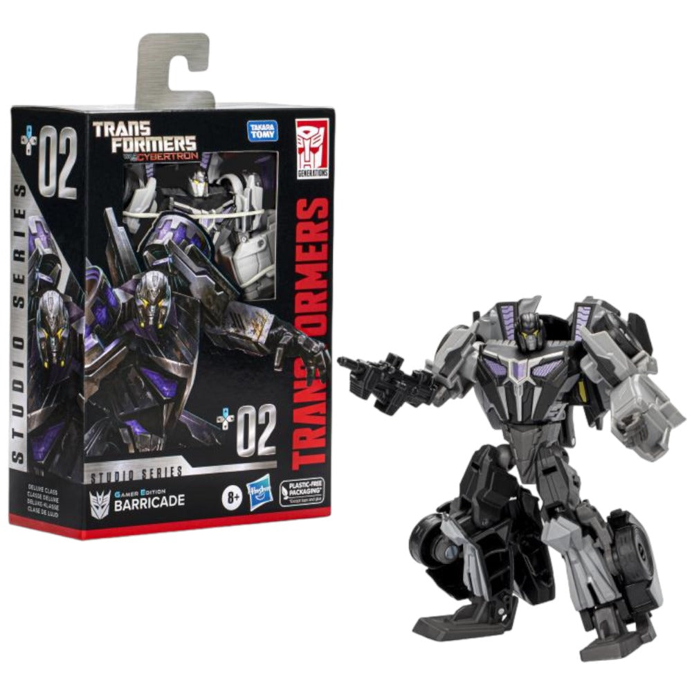 Transformers Studio Series Gamer Edition 02 Deluxe Barricade