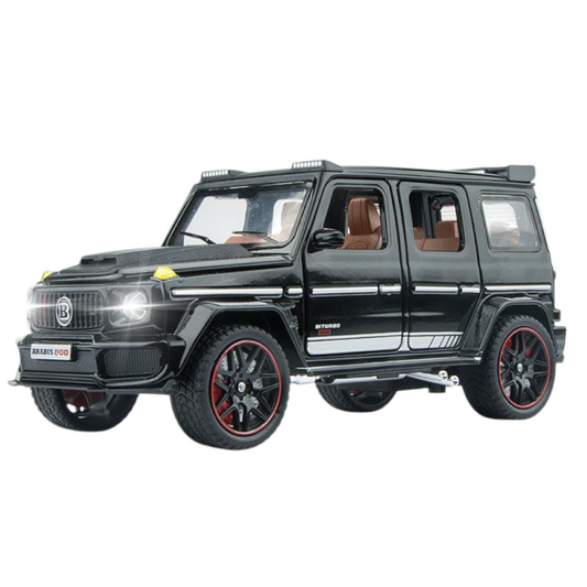 Mercedes Benz G800 Negro Luces y Sonido 1/30