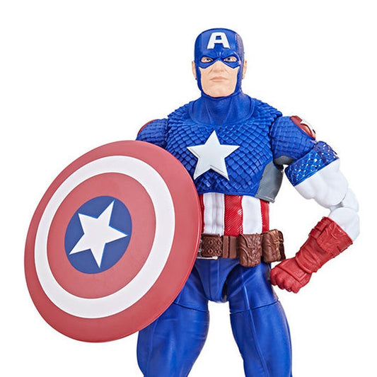 Marvel Legends The Avengers (Classic Comic) Ultimate Captain America (Puff Adder BAF)