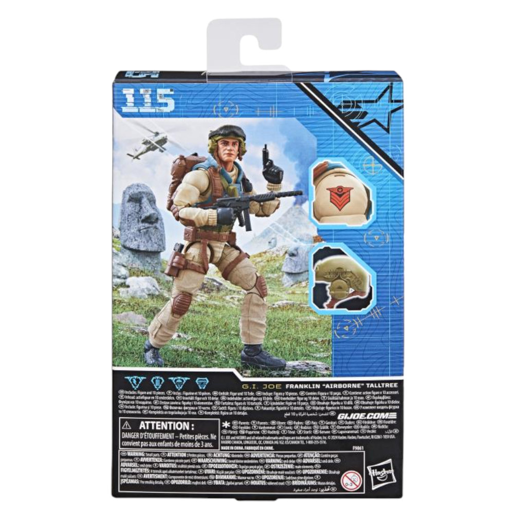 G.I. Joe Classified Series Franklin "Airborne" Talltree