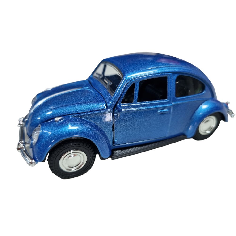 Volkswagen Escarabajo Azul Luces y Sonido 1/30