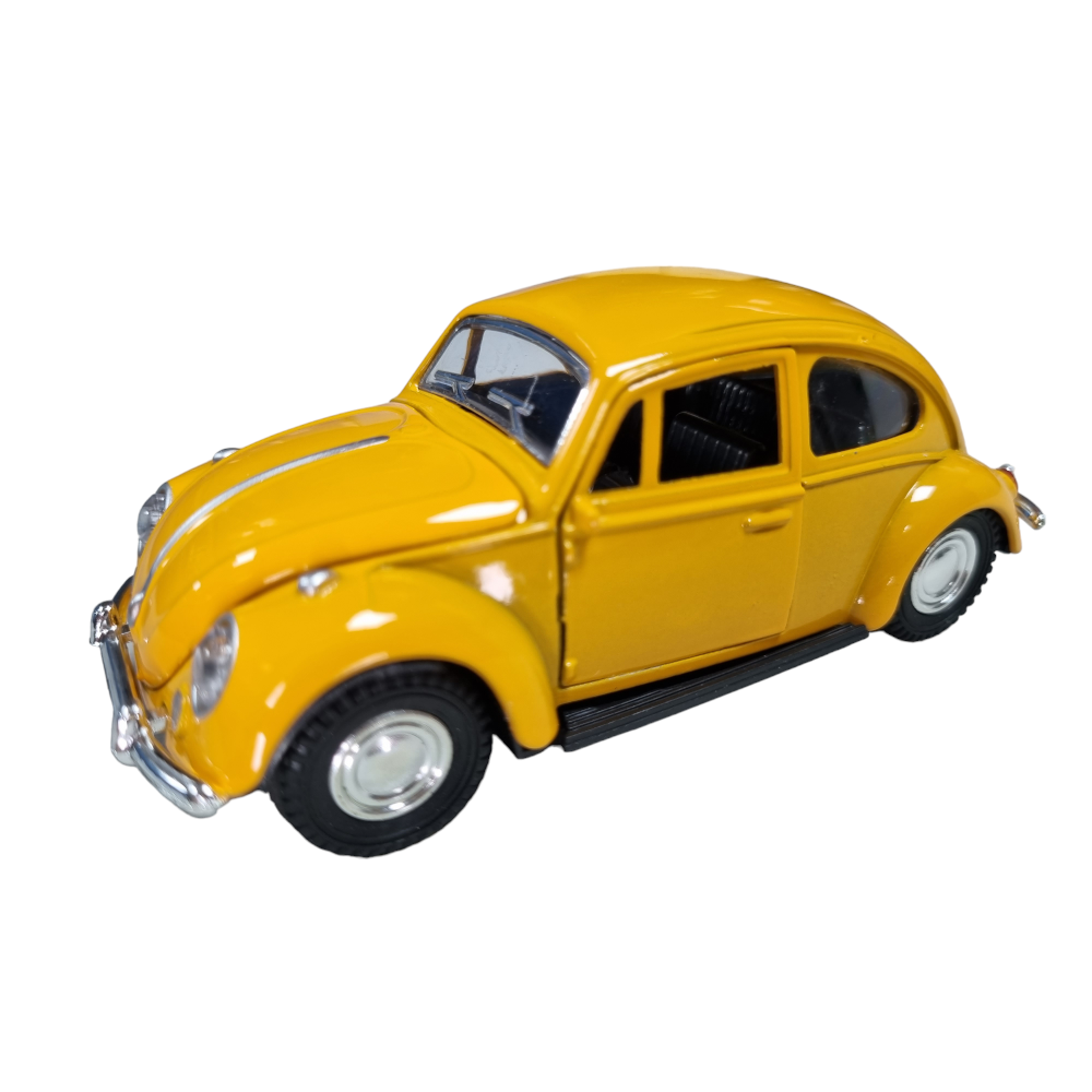 Volkswagen Escarabajo Amarillo Luces y Sonido 1/30