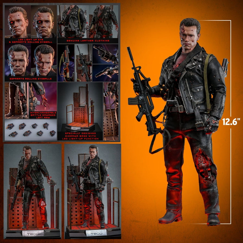 T-800 Battle Damaged Version 2.0 “Terminator 2: Judgment Day” 1/6