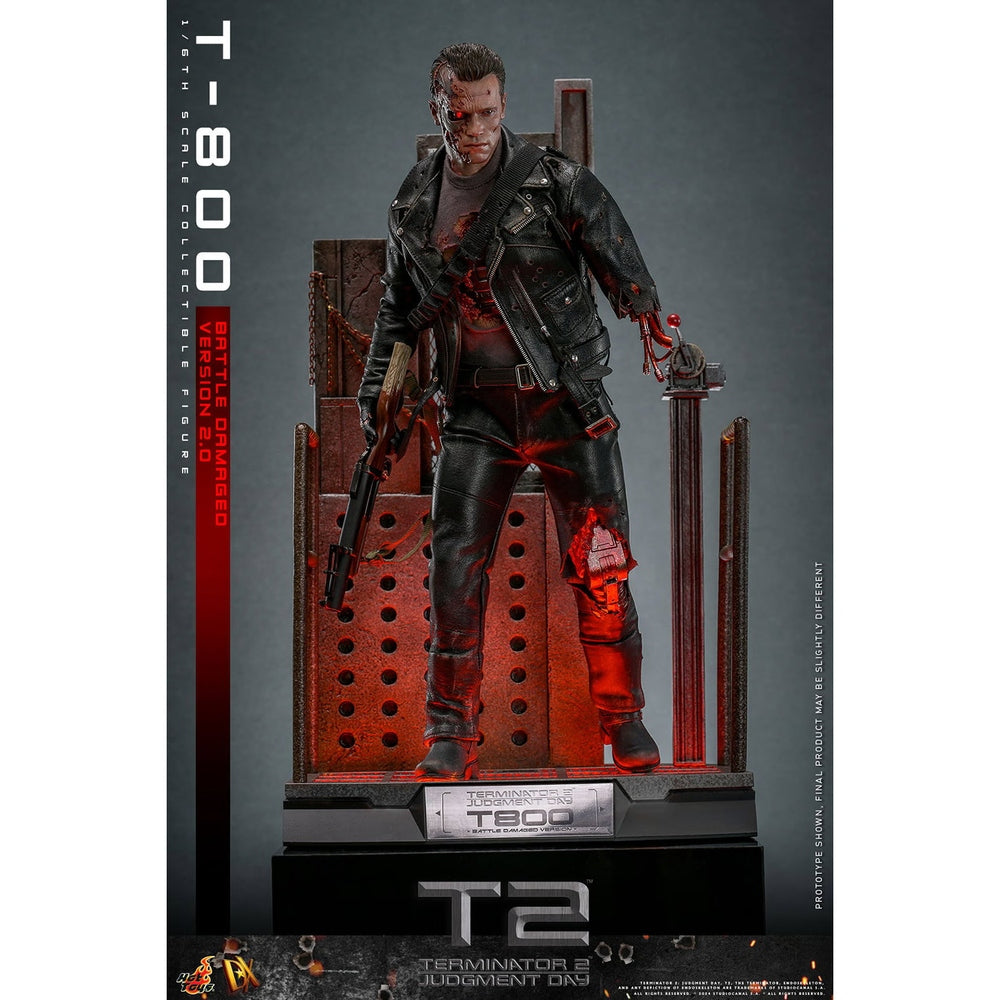 T-800 Battle Damaged Version 2.0 “Terminator 2: Judgment Day” 1/6