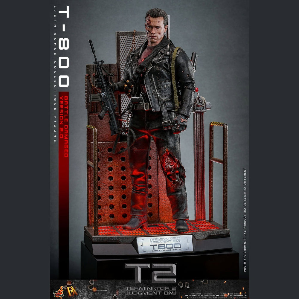 T-800 Battle Damaged Version 2.0 “Terminator 2: Judgment Day” 1/6