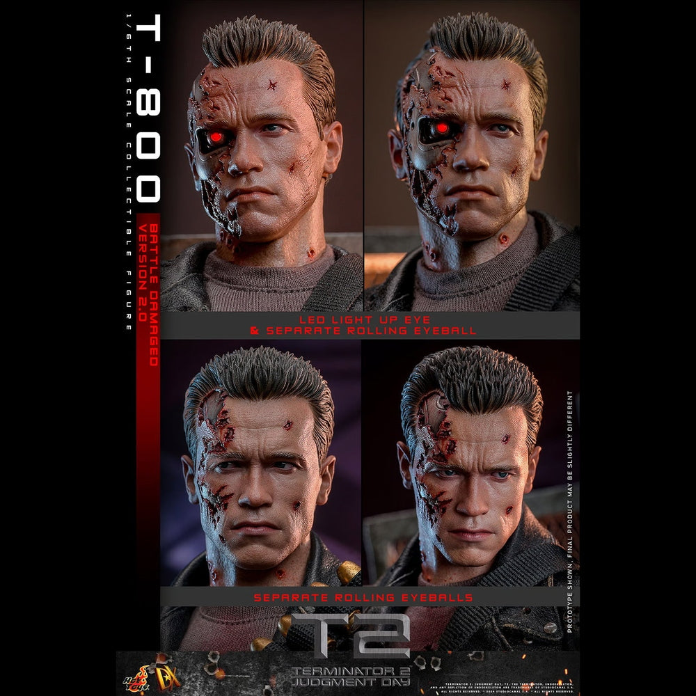 T-800 Battle Damaged Version 2.0 “Terminator 2: Judgment Day” 1/6
