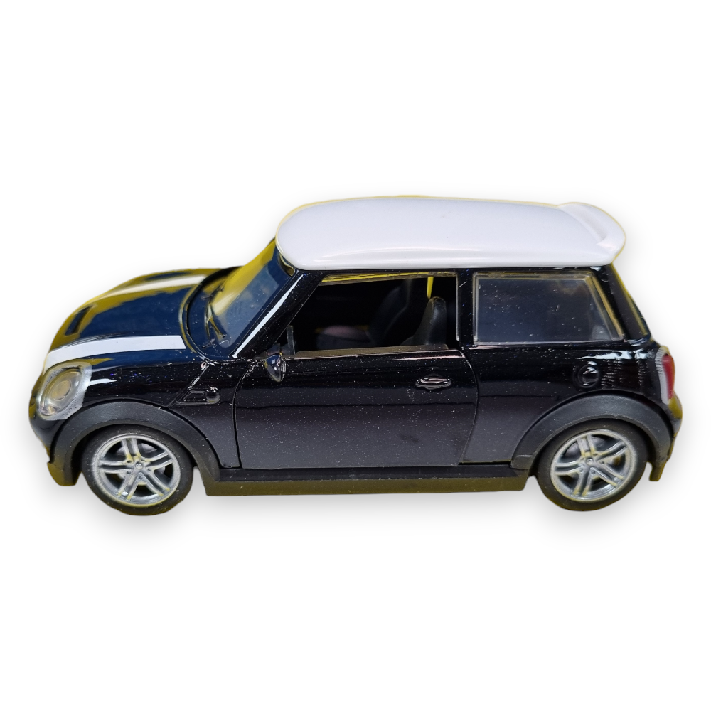 Mini Cooper 2003 Negro Luces y Sonido 1/30