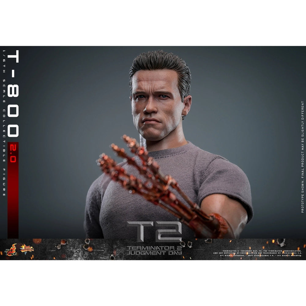Terminator 2: Judgement Day MMS795 T-800 2.0 1/6