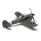 Hawker Typhoon Mk.IB Model Kit 1/72