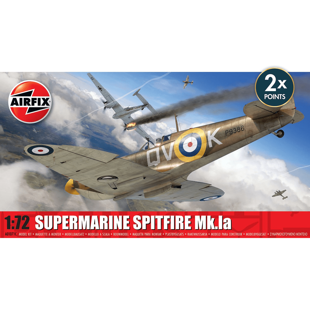Supermarine Spitfire Mk.Ia Model Kit 1/72